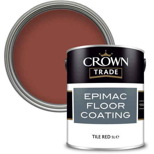 TILE RED EPIMAC FLOOR PAINT 5LT (S)