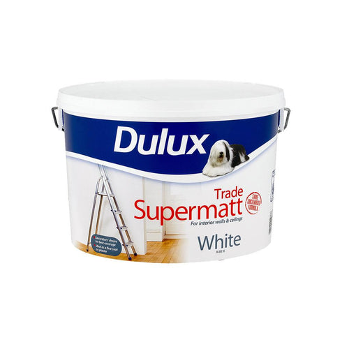 DT SUPERMATT TRADE WHITE 10L