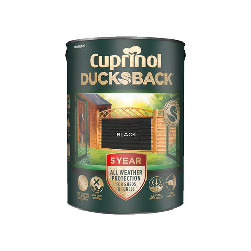 CX CUPRINOL 5 YEAR DUCKSBACK BLACK 5L