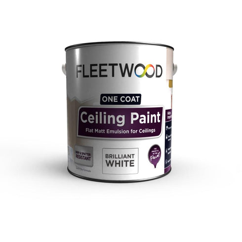 5L CEILING PAINT B.WHITE flet ~