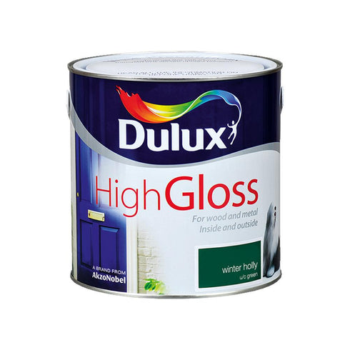 DULUX HIGH GLOSS WINTER HOLLY 2.5L