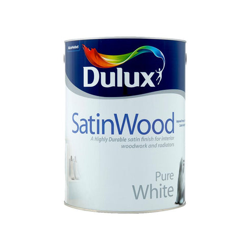 DU SATINWOOD PURE WHITE 5L