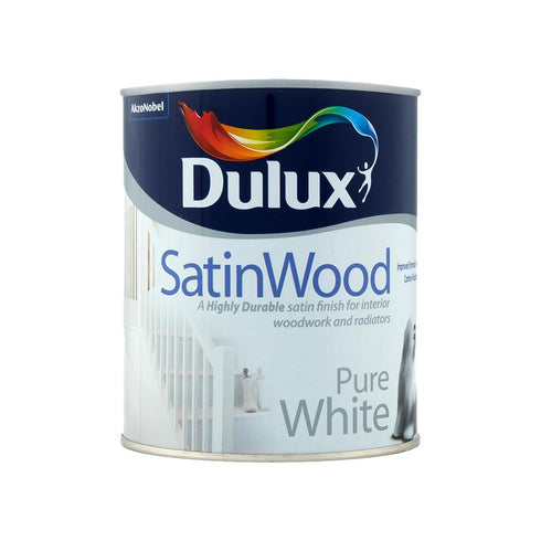 DU SATINWOOD PURE WHITE 750ML