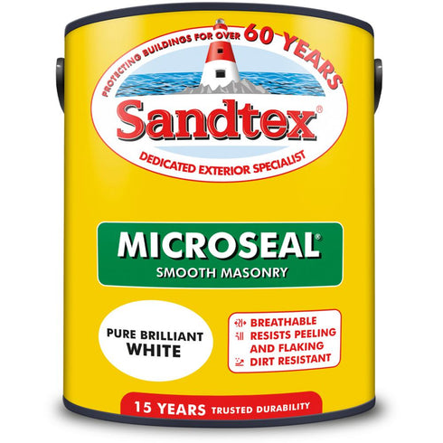 SANDTEX M/SEAL SMTH MASONRY BRIL WHITE 5L (S)