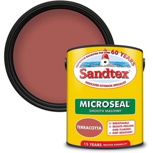 SANDTEX M/SEAL SMTH MASONRY TERRACOTTA 5L (S)