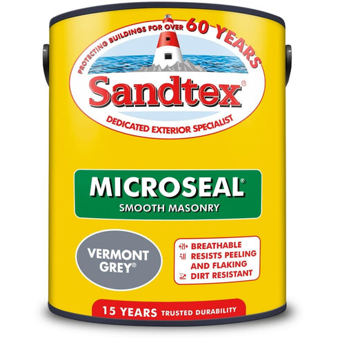 SANDTEX M/SEAL SMTH MASONRY VERMONT GREY 5L (S)