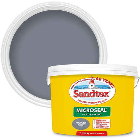 SANDTEX M/SEAL SMTH MASONRY VERMONT GREY 10L (S)