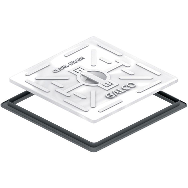 Manhole Cover Galv(18"*18")(5Ton=1 Bar Back)(Green Paint) ~