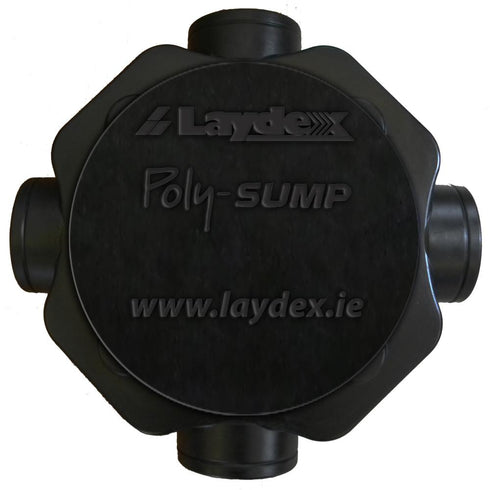 Pvc Radon Sump Easi-Sump Hexagon ~