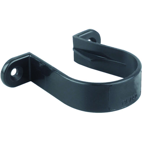 OsmaW ABS waste Pipe Clip BLACK 40mm