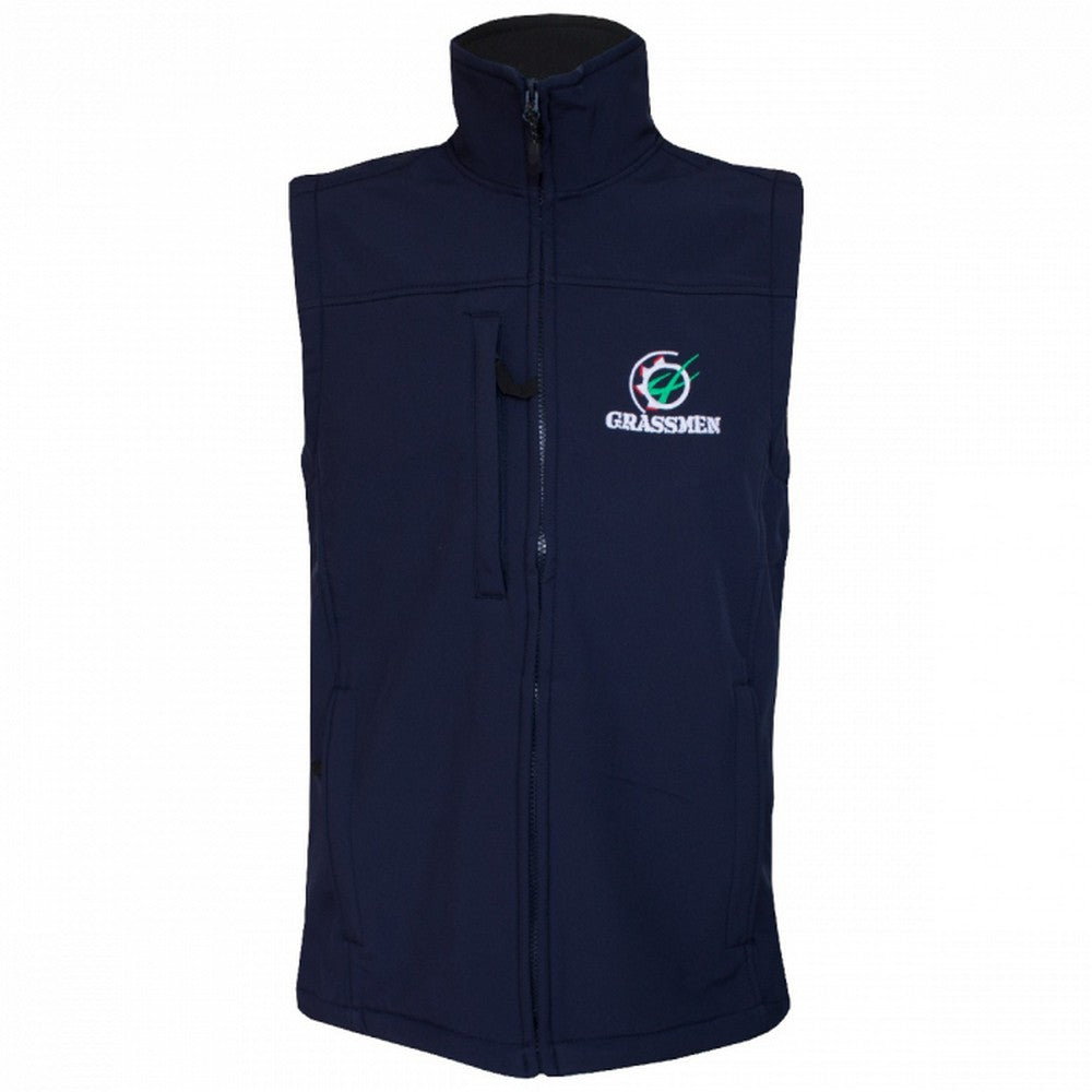 GRASSMEN SOFTSHELL GILLET NAVY – Inishowen Co-Op